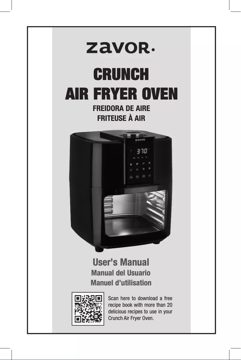 Image de la première page du manuel de l'appareil Crunch ZSEAF22