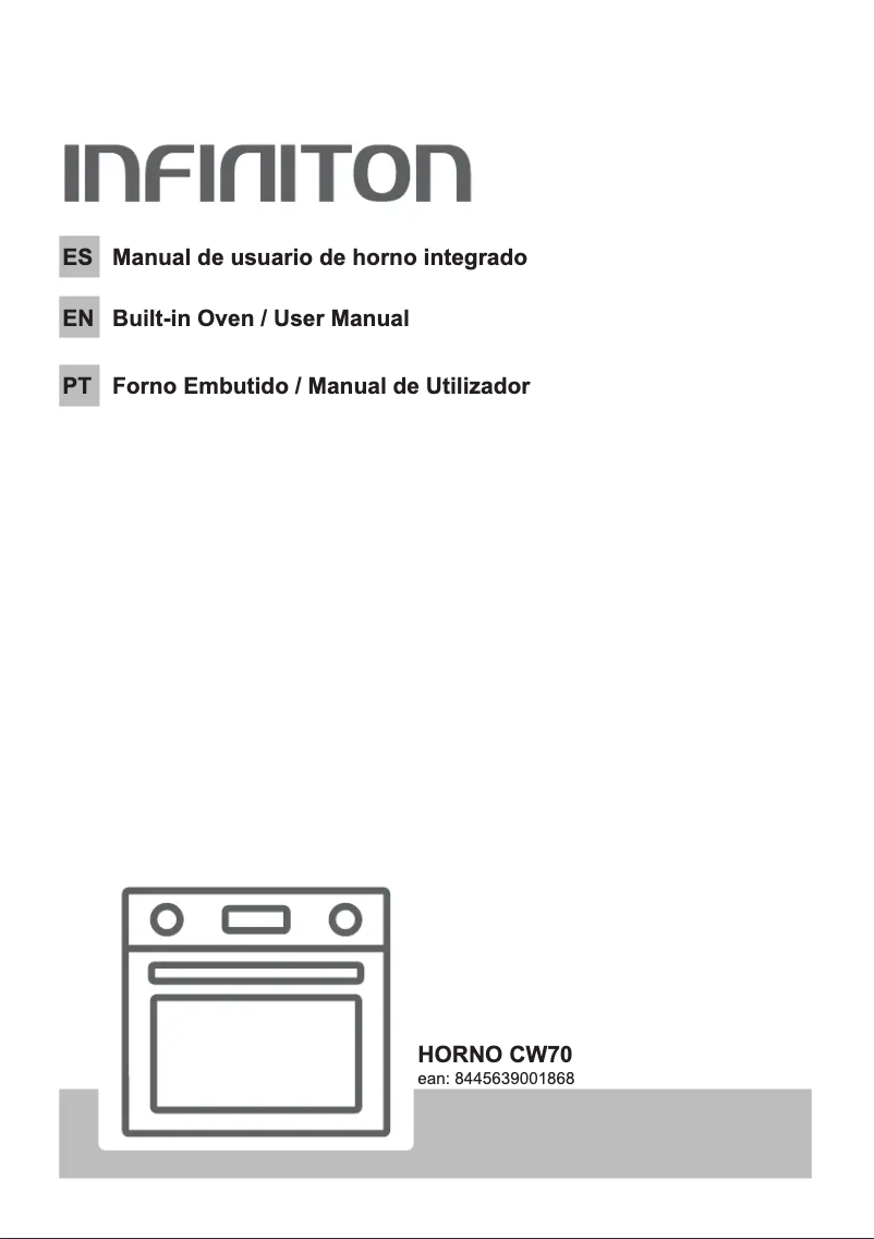 Image de la première page du manuel de l'appareil CW70