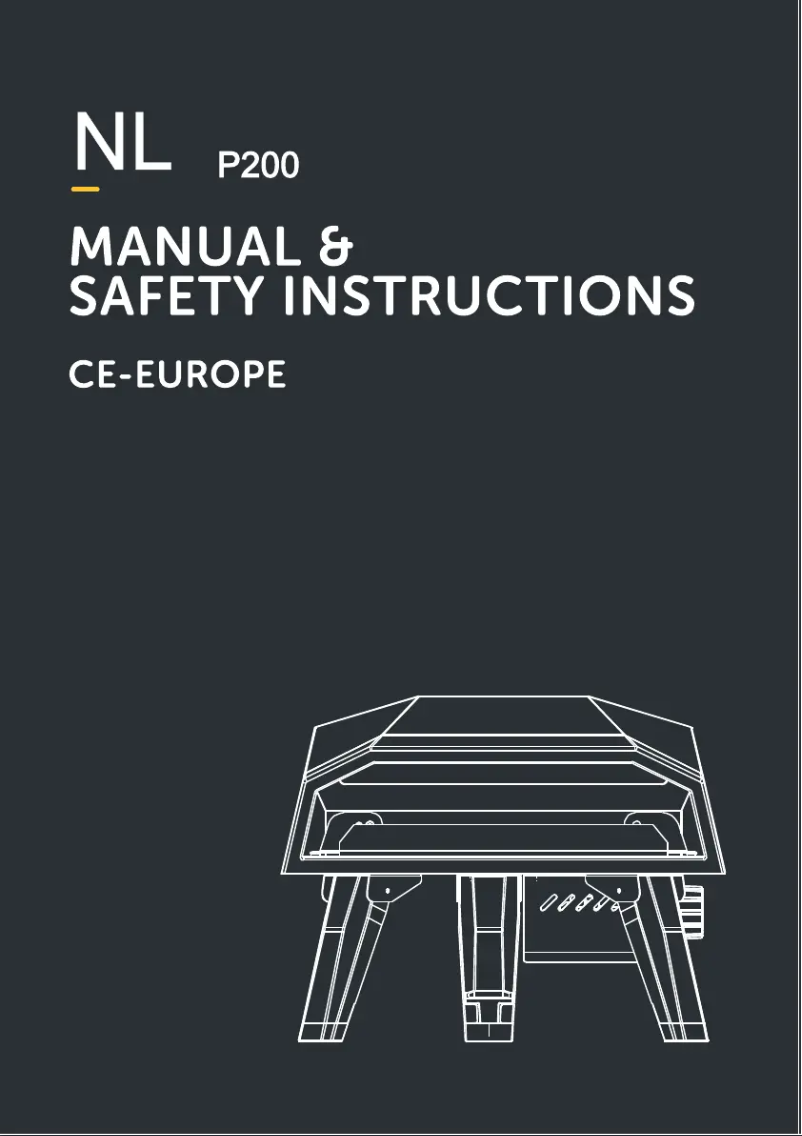 Page 1 de la notice Manuel utilisateur Vevor NL-P200