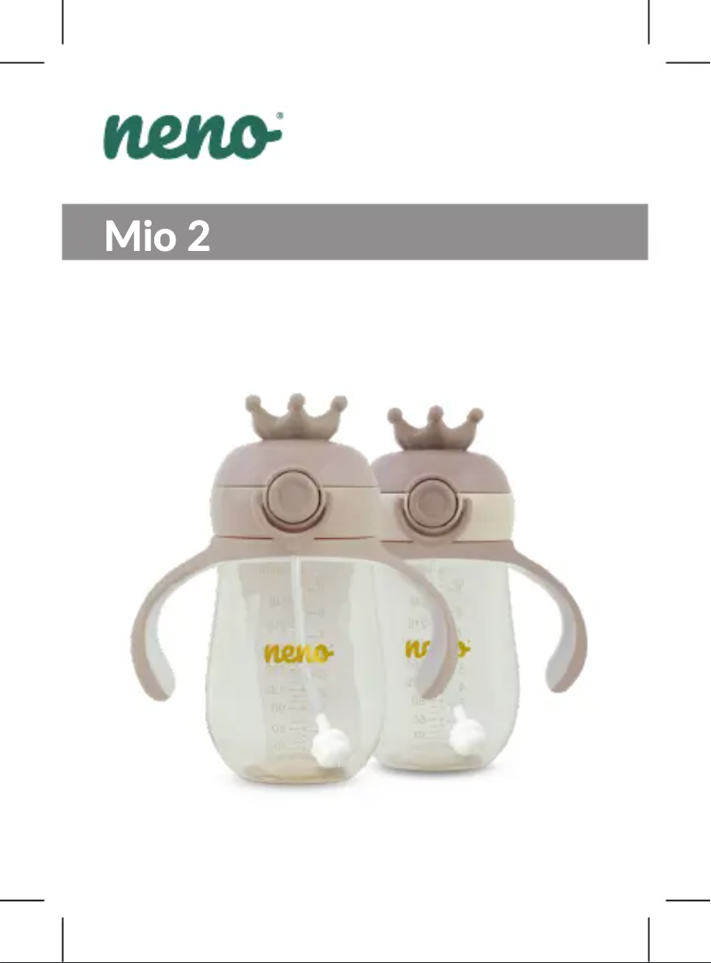 Page 1 de la notice Manuel utilisateur Neno Mio 2