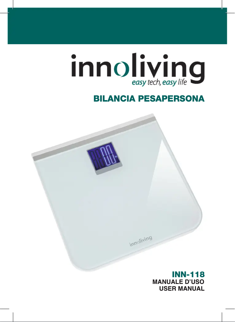 Page 1 de la notice Manuel utilisateur Innoliving INN-118