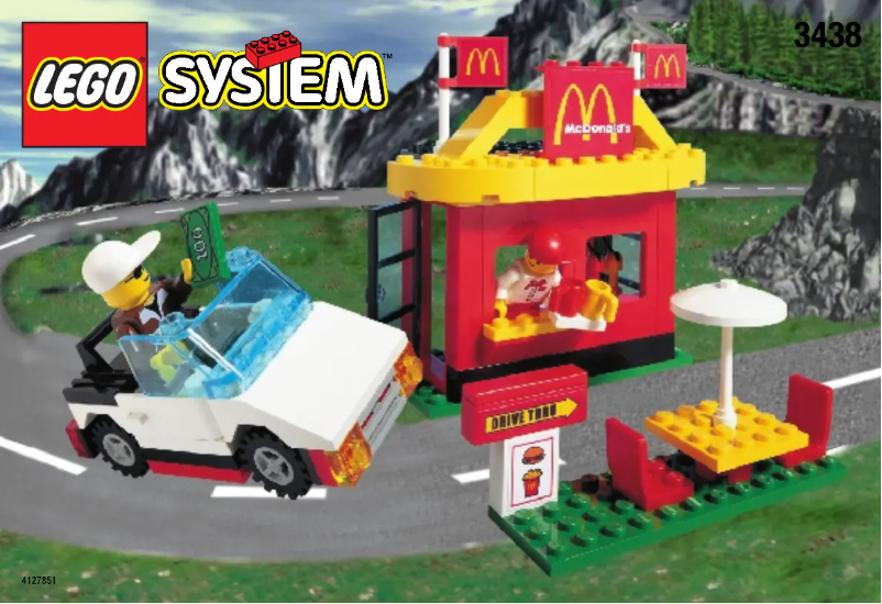 Página 1 del manual Manual de usuario Lego MC DONALD'S RESTAURANT