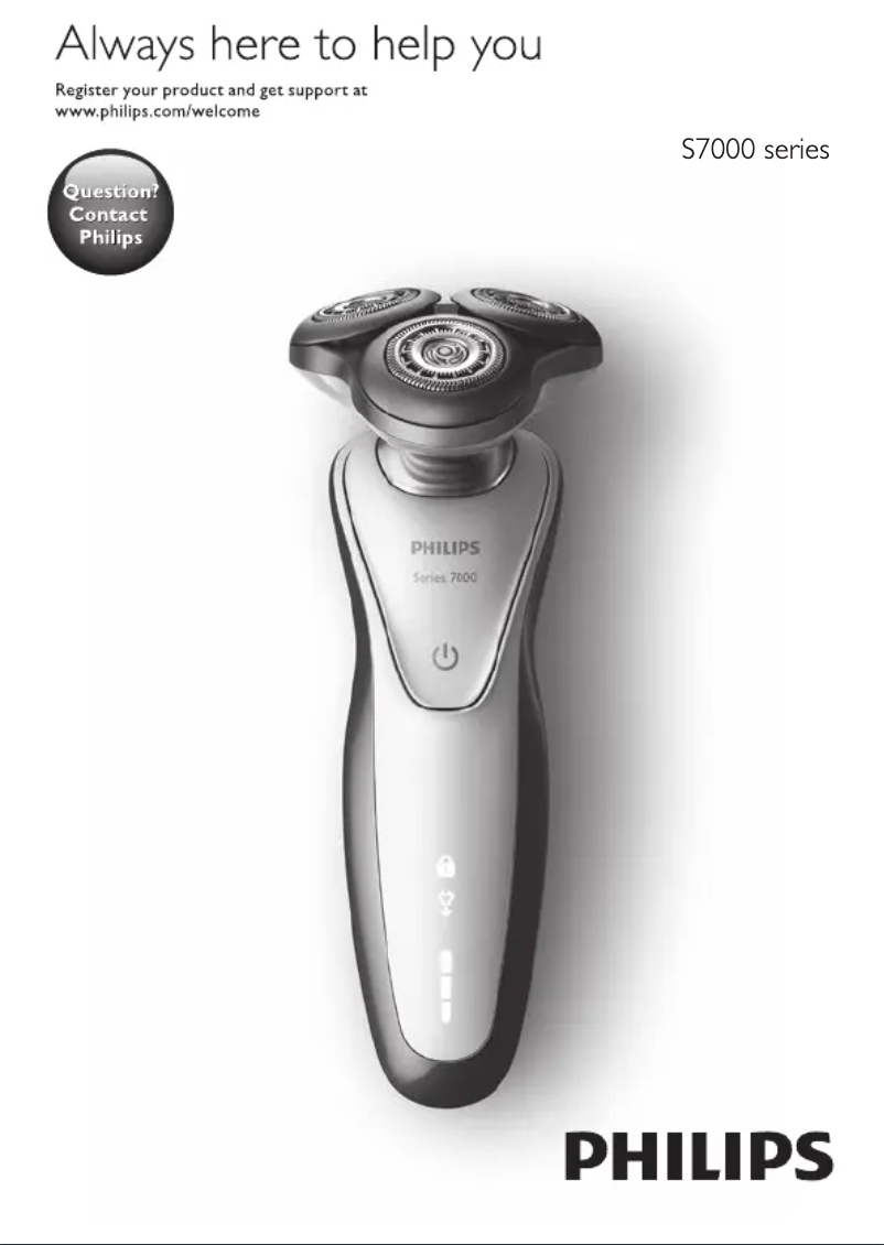 Page n°1 - Manuel utilisateur Philips S7720