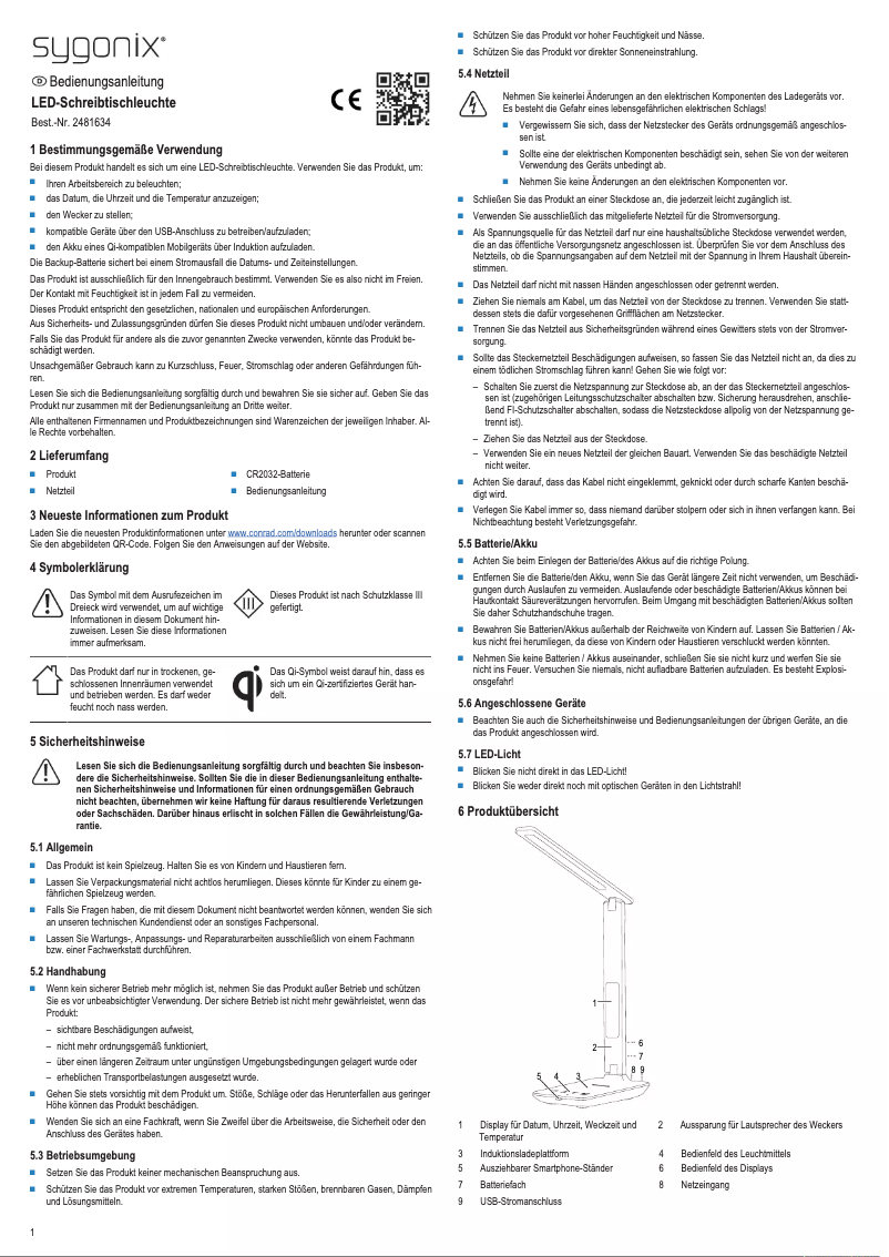 Image de la première page du manuel de l'appareil TX26C