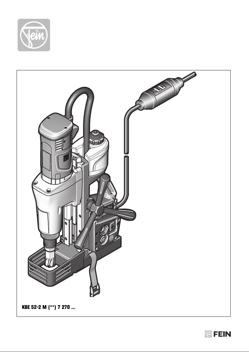 Page 1 de la notice Manuel utilisateur Fein KBE 52-2 M