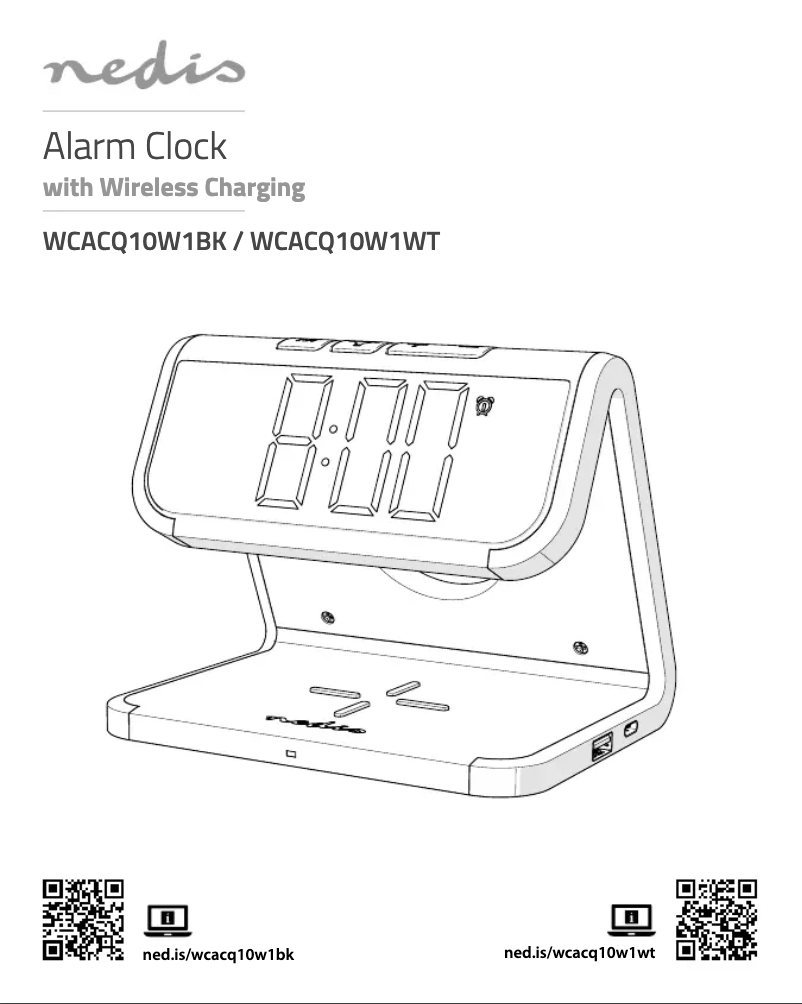 Page n°1 - Manuel utilisateur Nedis WCACQ10W1BK