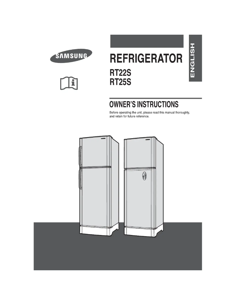 Image de la première page du manuel de l'appareil RT22DASW