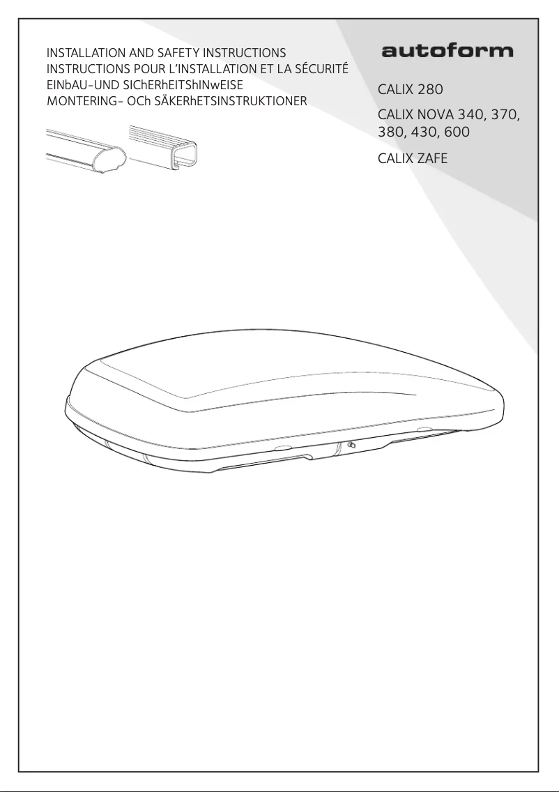 Page n°1 - Manuel utilisateur Calix Nova 340