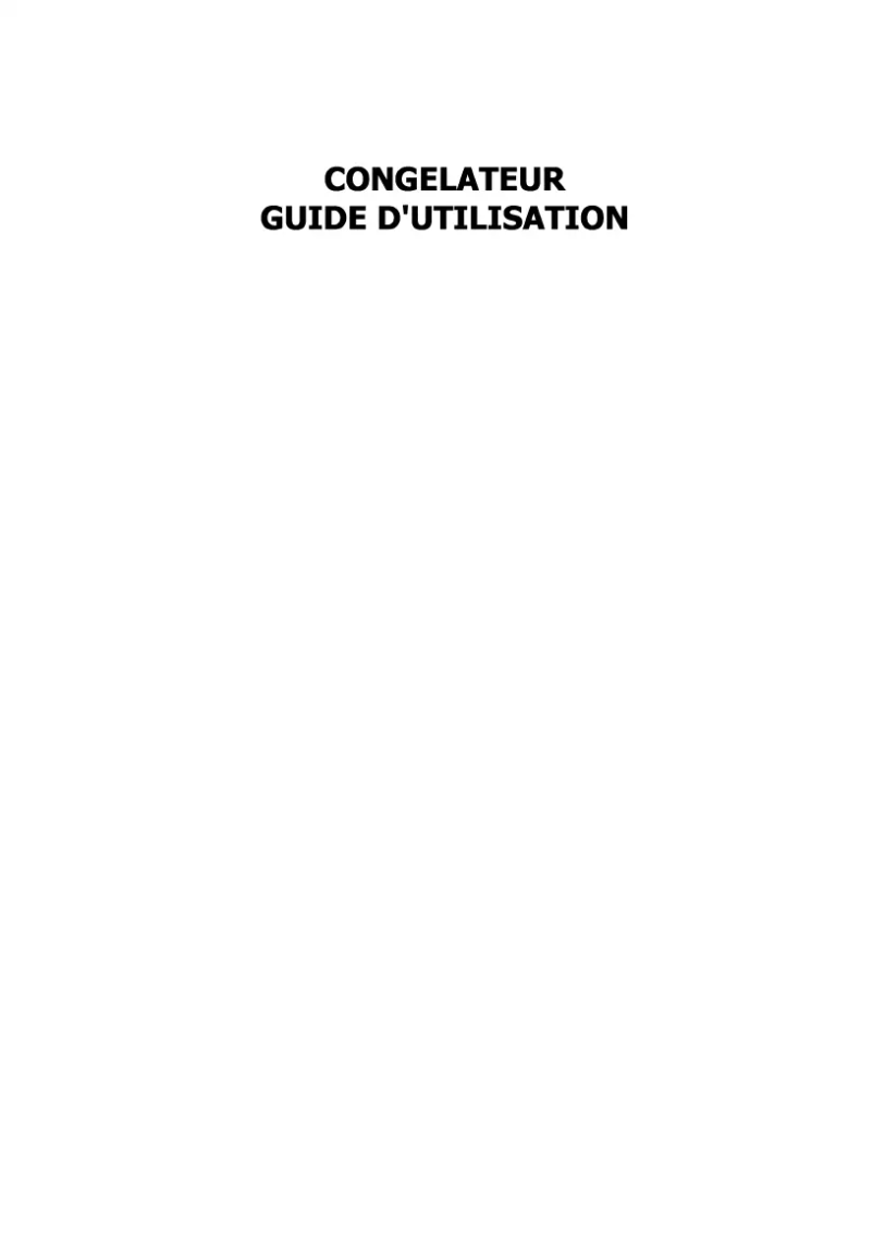 Page n°1 - Manuel utilisateur Clayton CC245B
