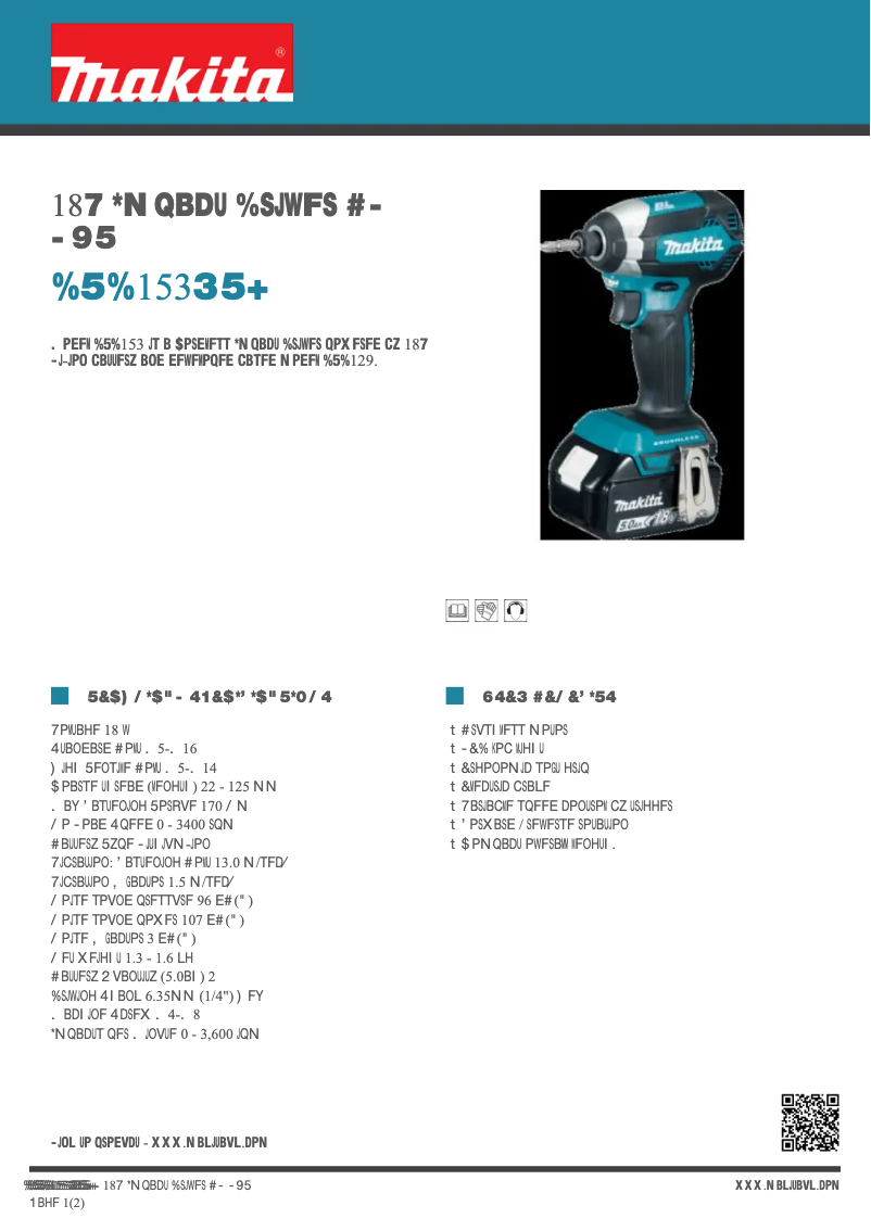 Image de la première page du manuel de l'appareil DTD153RTJ