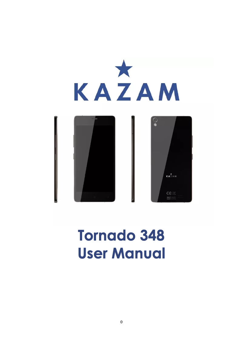 Image de la première page du manuel de l'appareil Tornado 348