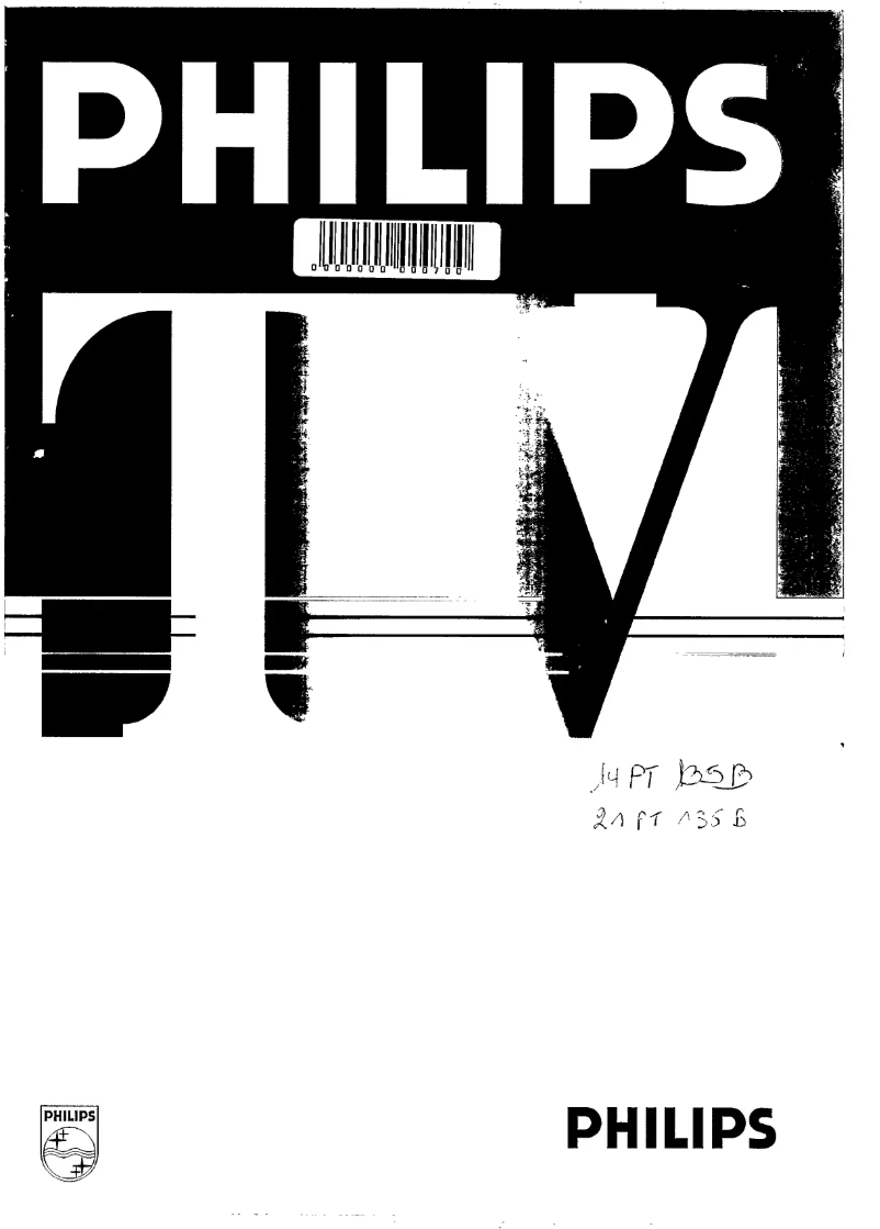 Page n°1 - Manuel utilisateur Philips 21PT135B