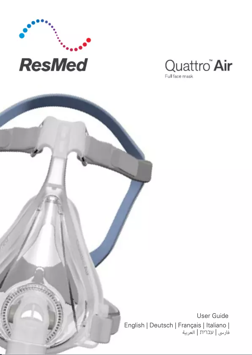 Image de la première page du manuel de l'appareil Quattro Air