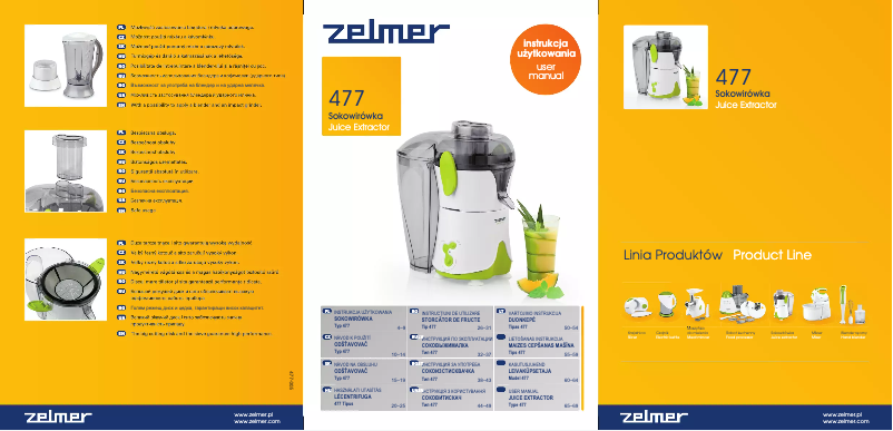 Image de la première page du manuel de l'appareil 477A