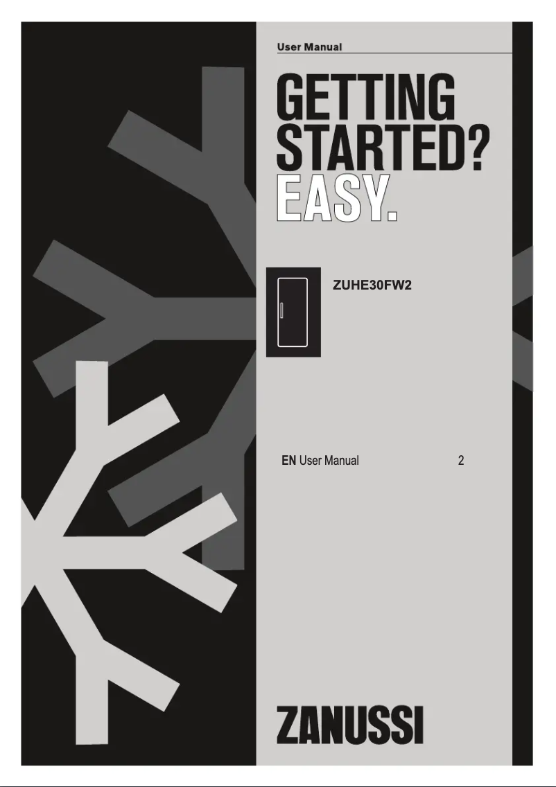 Page n°1 - Manuel utilisateur Zanussi ZUHE30FW2