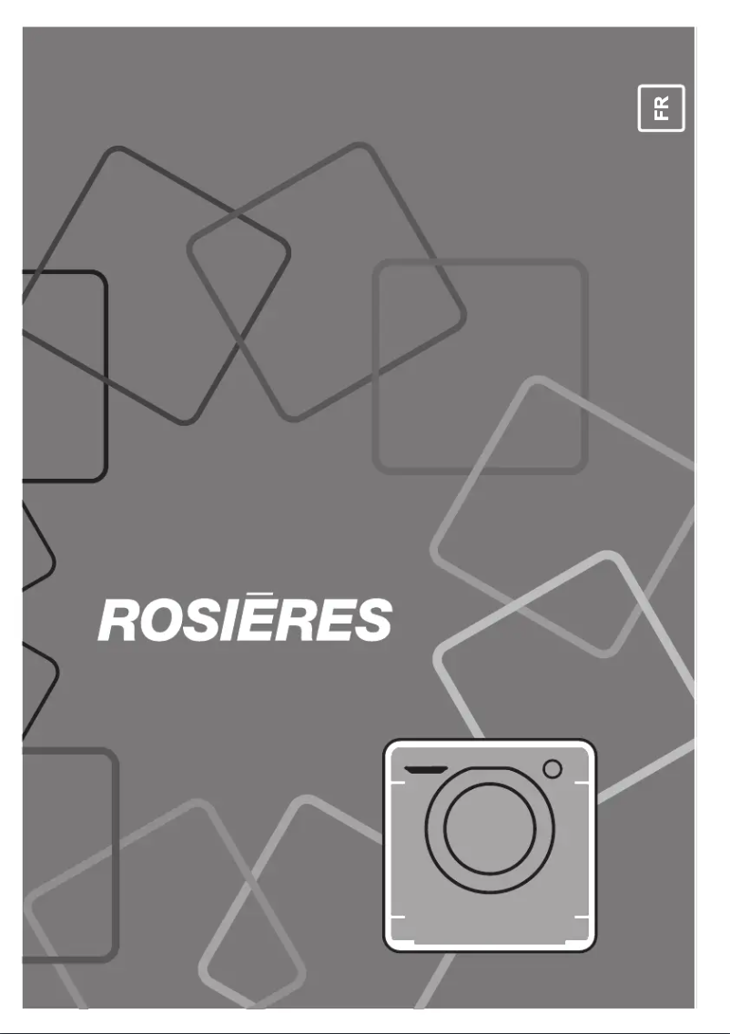 Page n°1 - Manuel utilisateur Rosieres OBDS495TWMCE/47