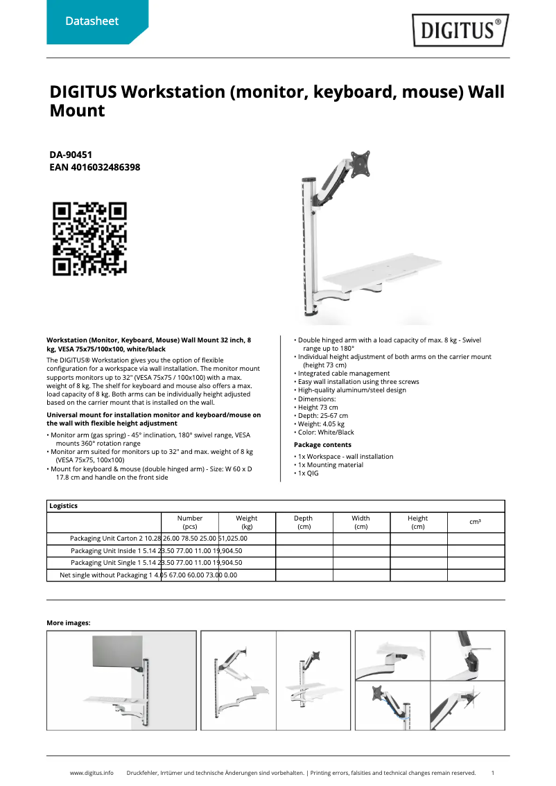 Página 1 del manual Manual de usuario Digitus DA-90451
