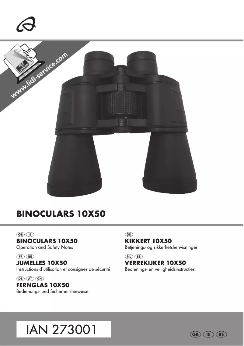 Page n°1 - Manuel utilisateur Crivit IAN 273001