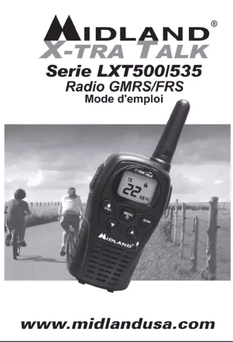 Image de la première page du manuel de l'appareil LXT535VP3