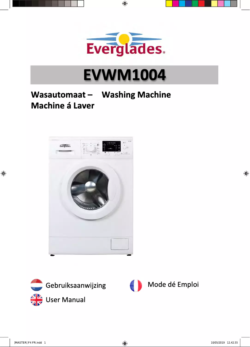 Page 1 de la notice Manuel utilisateur Everglades EVWM1004