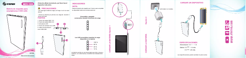 Page 1 de la notice Manuel utilisateur Steren MOV-1055