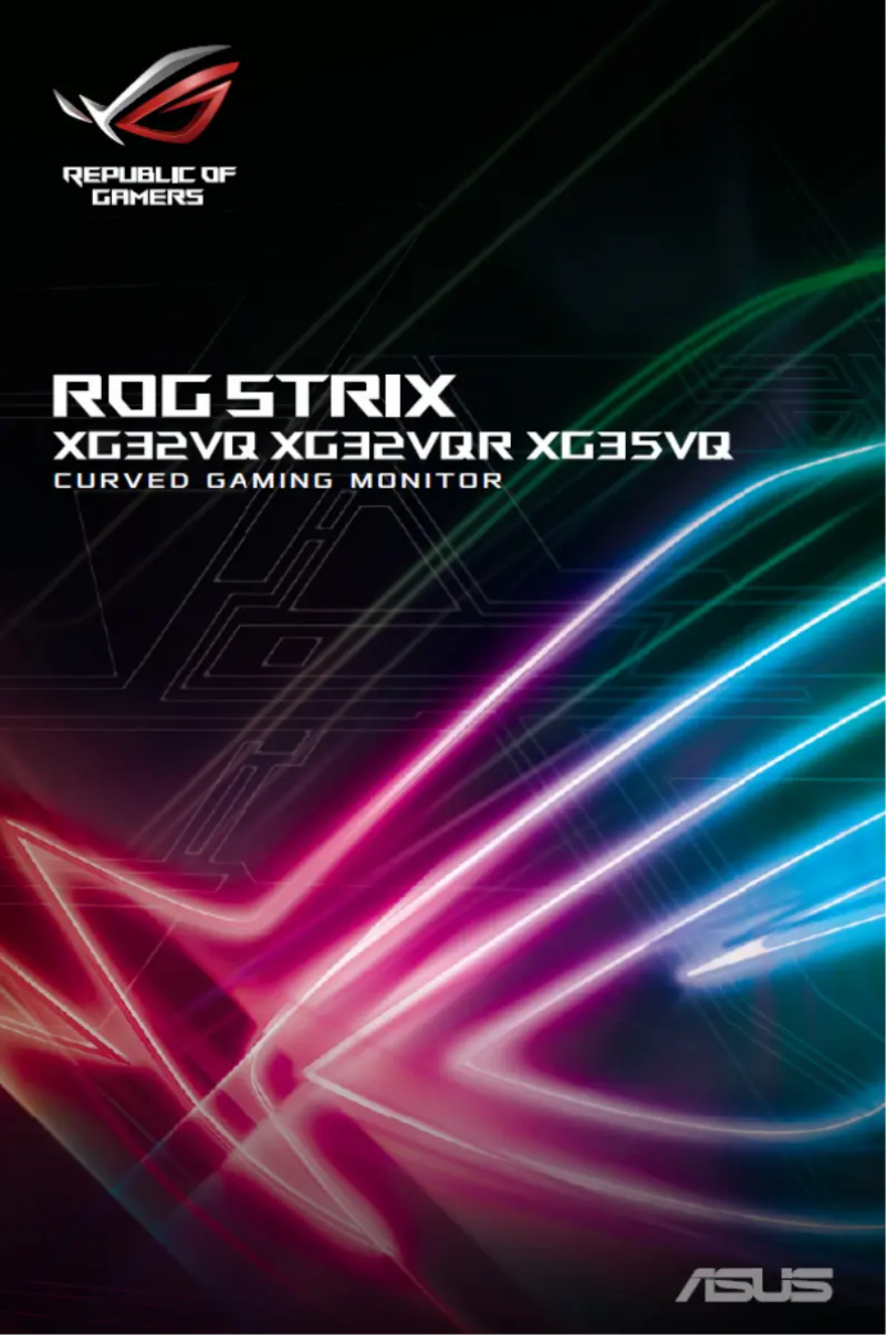 Page n°1 - Manuel utilisateur Asus ROG Strix XG35VQ