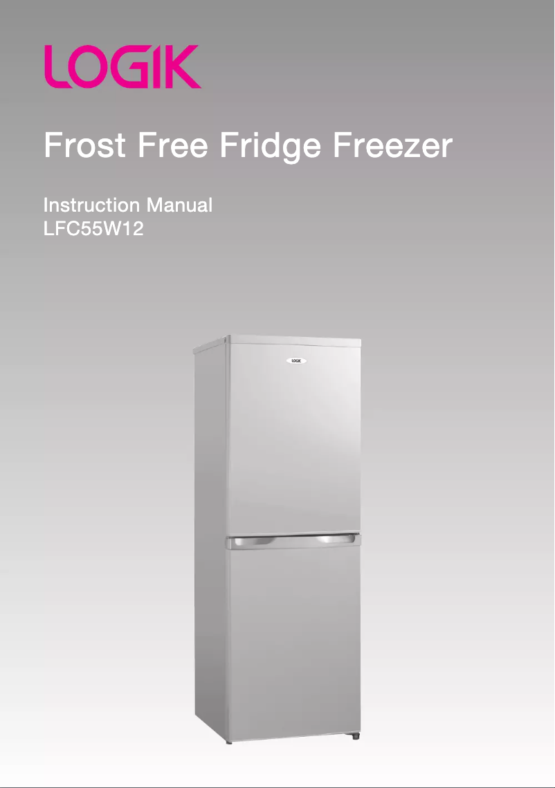 Image de la première page du manuel de l'appareil LFC55W12