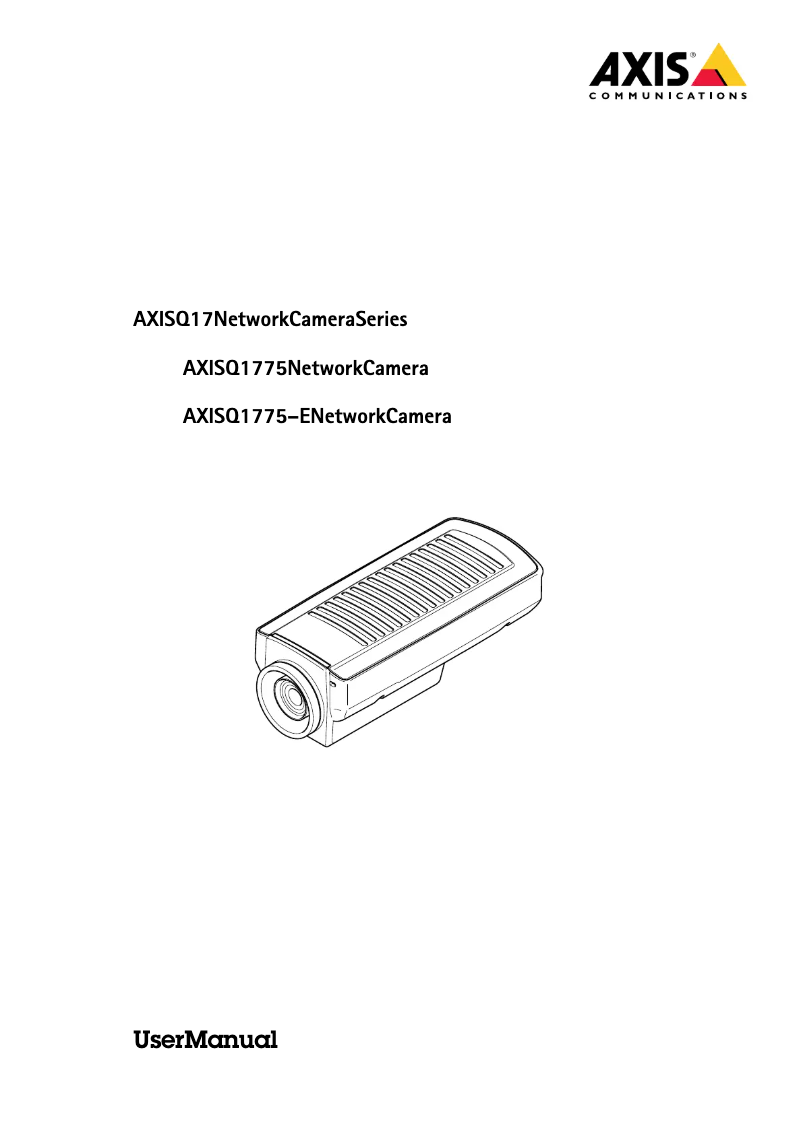 Image de la première page du manuel de l'appareil Q1775