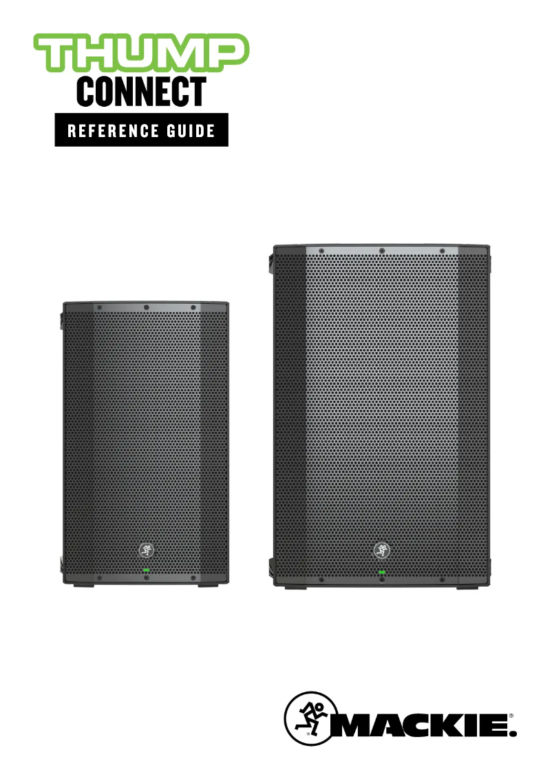 Page 1 de la notice Manuel utilisateur Mackie Thump 18s