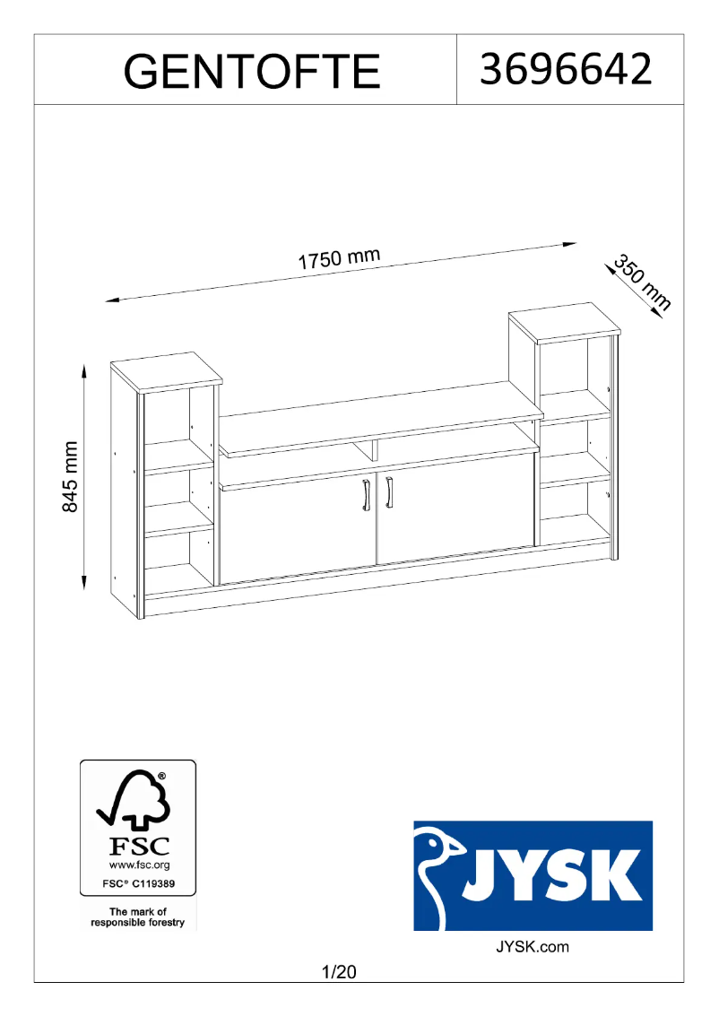 Image de la première page du manuel de l'appareil Gentofte
