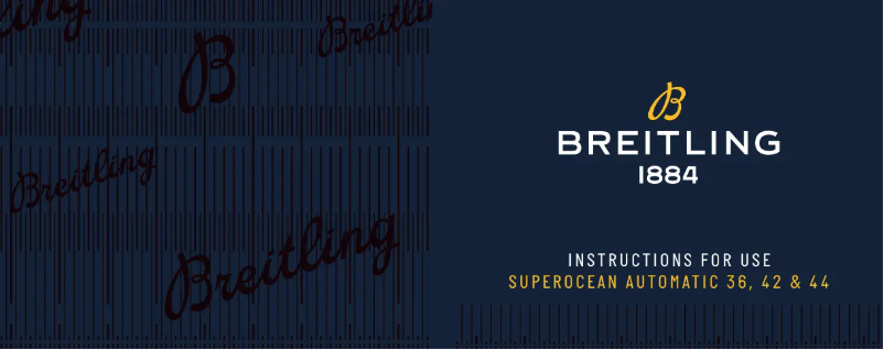 Image de la première page du manuel de l'appareil Superocean Automatic 36
