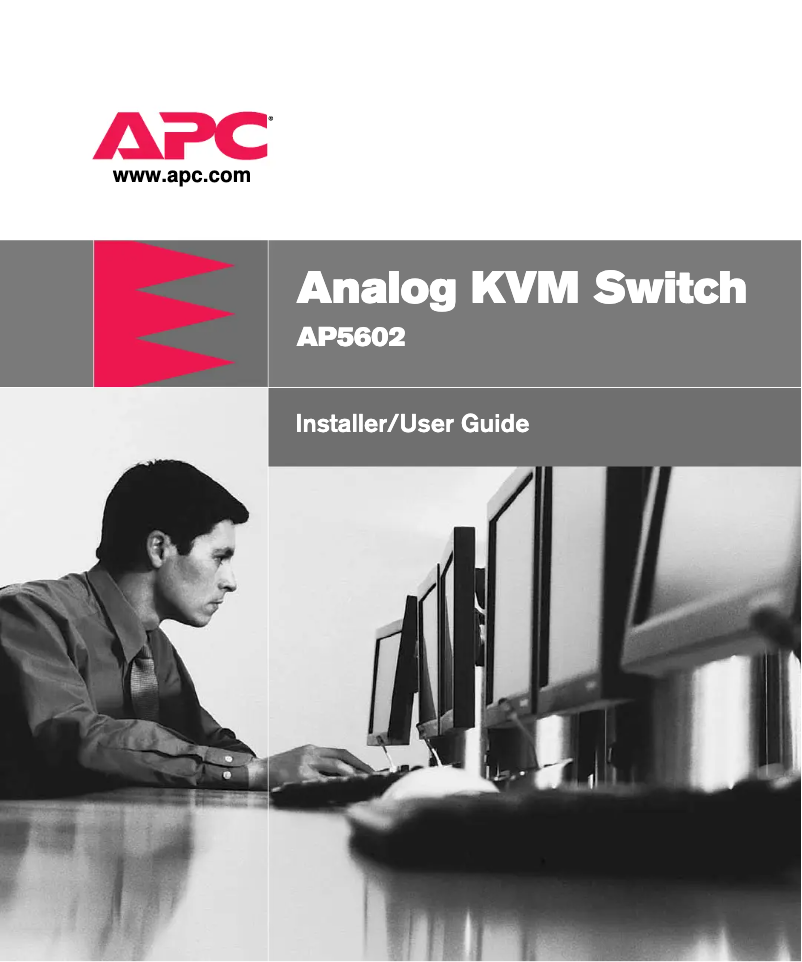 Página 1 del manual Manual de usuario APC AP5602