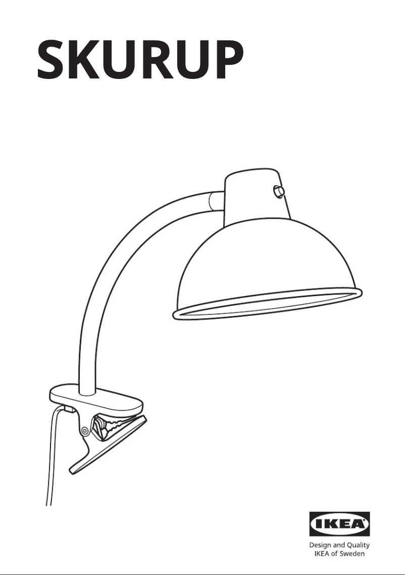 Image de la première page du manuel de l'appareil SKURUP 304.899.61