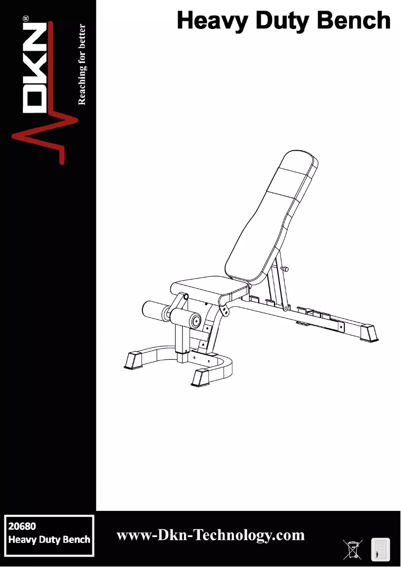 Página 1 del manual Manual de usuario DKN Heavy Duty Bench