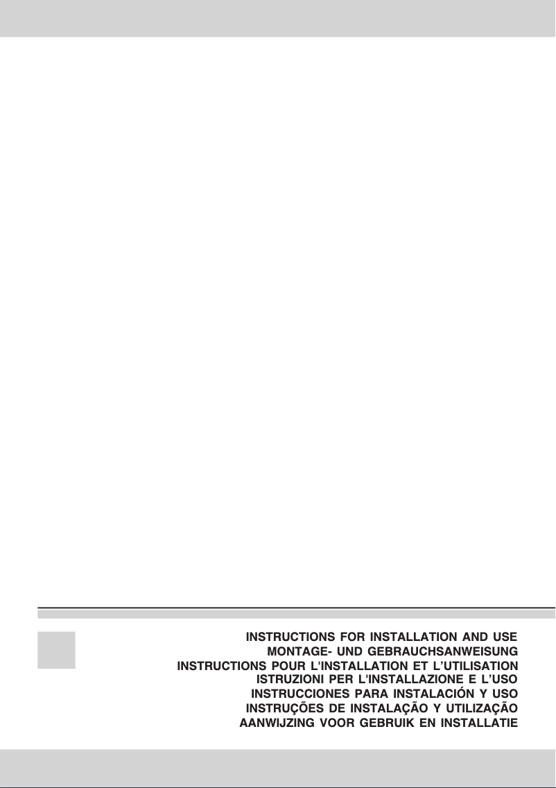 Page 1 de la notice Manuel utilisateur Rosieres RHI693SPIN