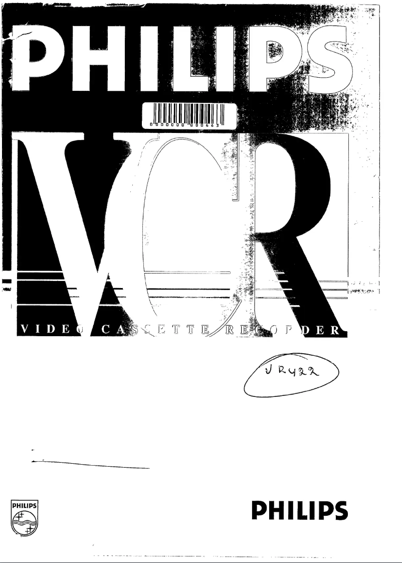 Image de la première page du manuel de l'appareil VR422