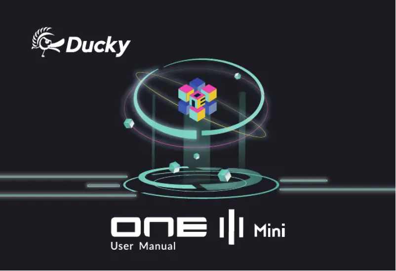 Page n°1 - Manuel utilisateur Ducky One 3 Mini