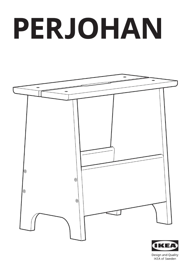 Image de la première page du manuel de l'appareil PERJOHAN 405.013.21