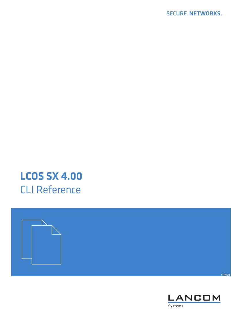 Page 1 de la notice Manuel utilisateur Lancom GS-3528XP