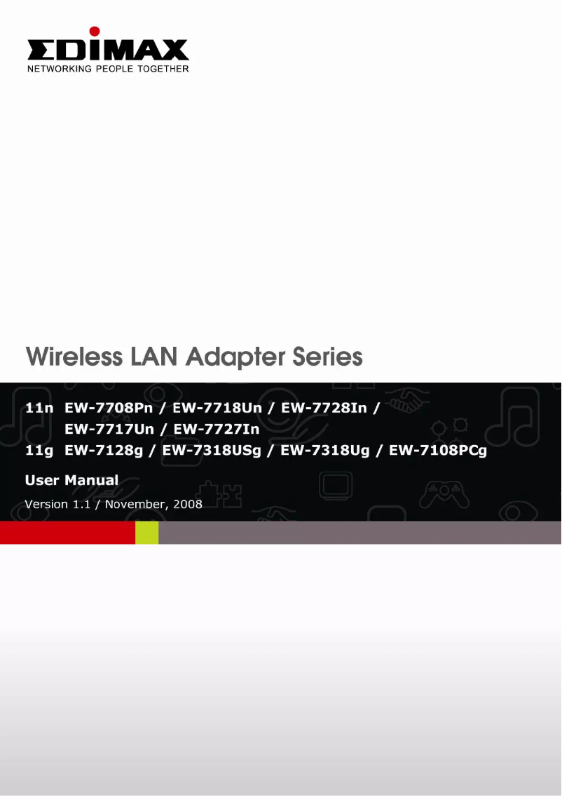 Página 1 del manual Manual de instrucciones Edimax EW-7318Ug