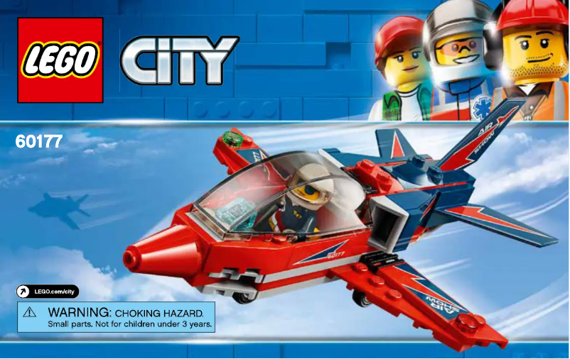 Page 1 of the manual Visual Instructions Lego City 60177