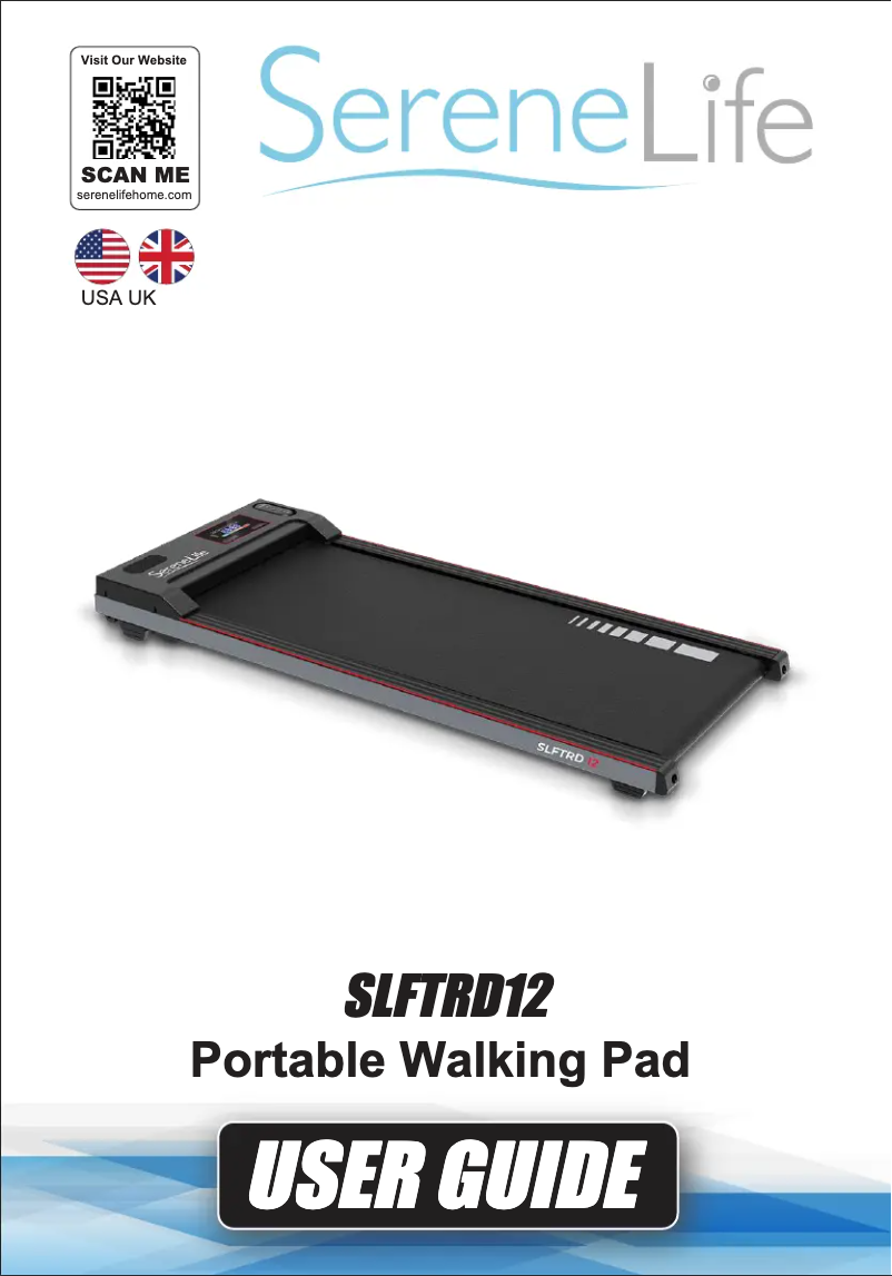 Página 1 del manual Manual de usuario SereneLife SLFTRD12