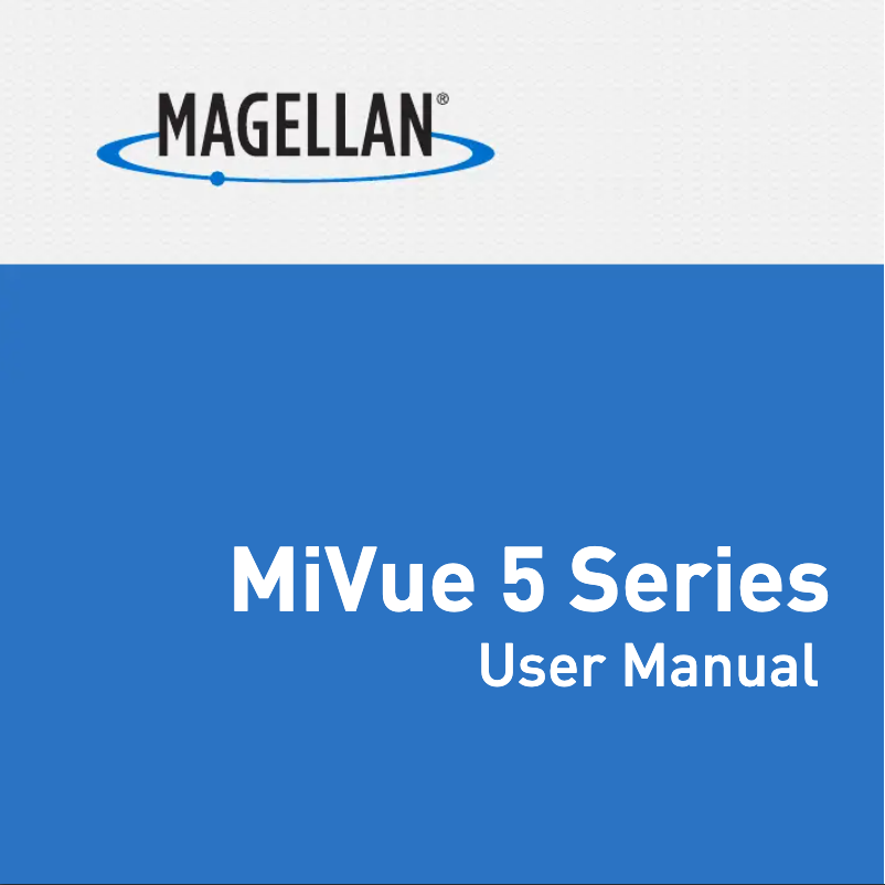 Page n°1 - Manuel utilisateur Magellan MiVue 508