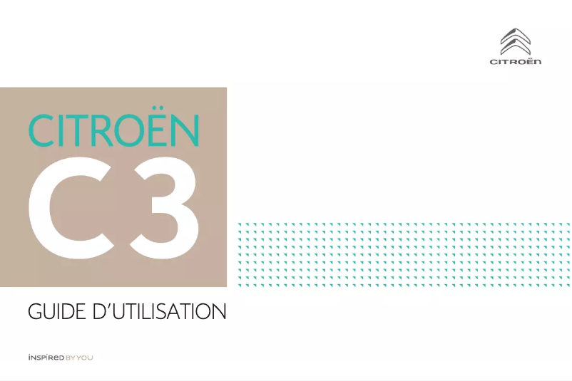 Página 1 del manual Manual de usuario Citroën C3 (2020)