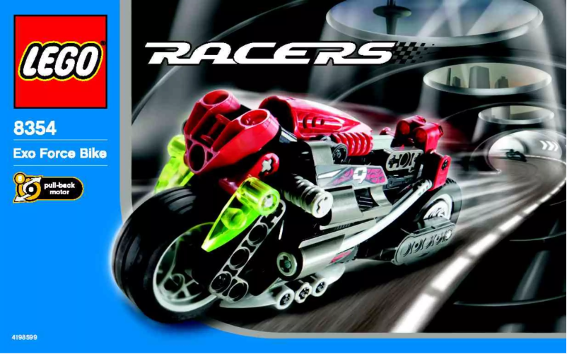 Image de la première page du manuel de l'appareil Racers 8354