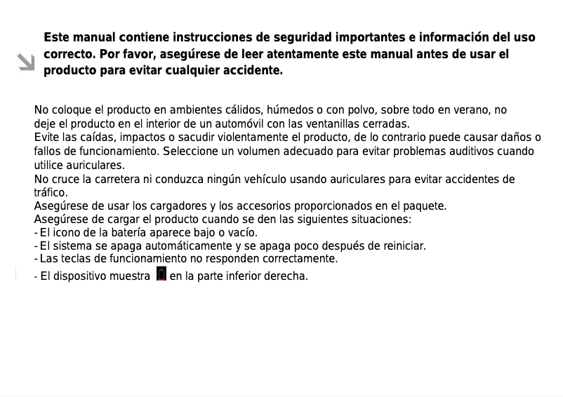 Page 1 de la notice Manuel utilisateur i-Joy Myst