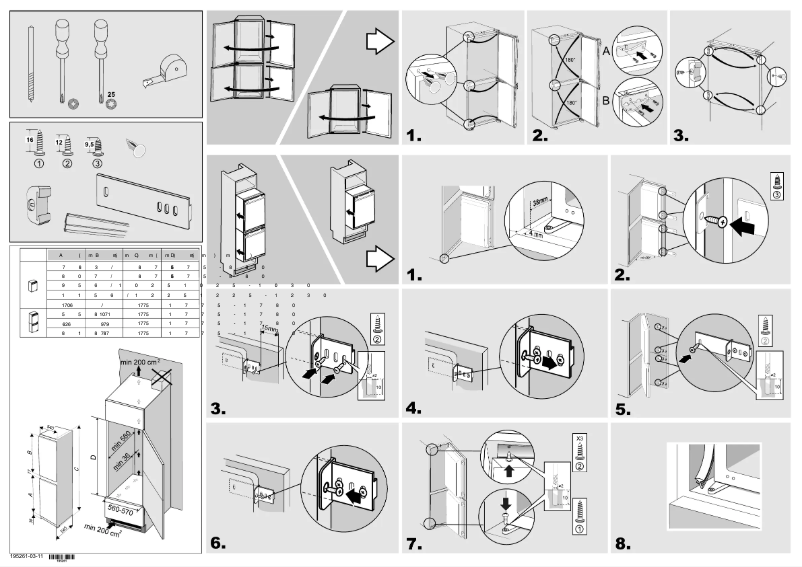 Page n°1 - Manuel utilisateur Gorenje NRKI4182