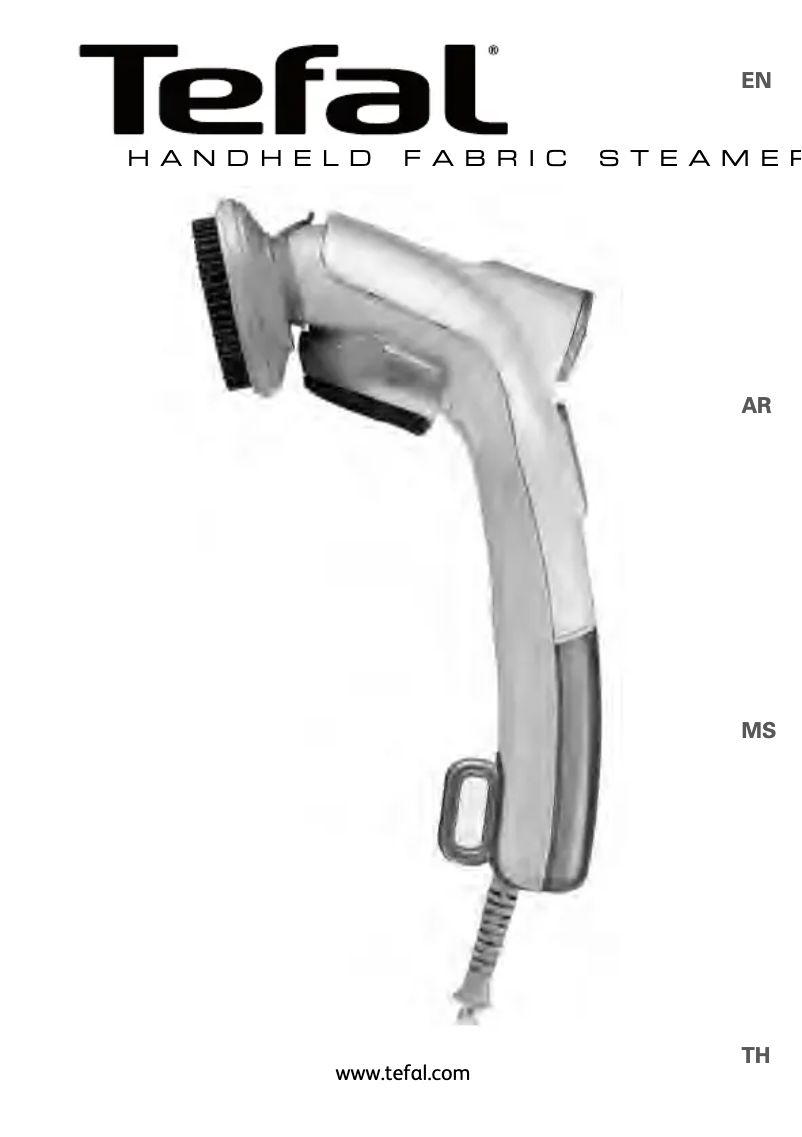 Page n°1 - Manuel utilisateur Tefal Ultra Steam DR5060