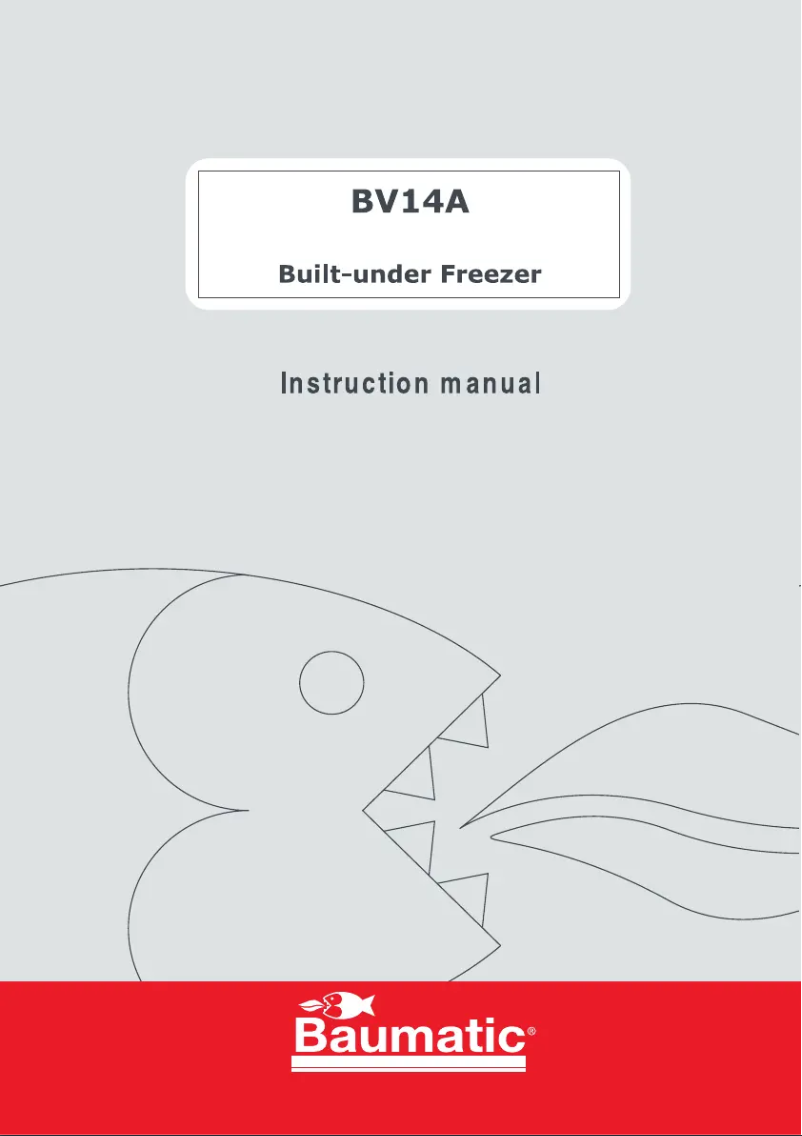 Page n°1 - Manuel utilisateur Baumatic BV14A