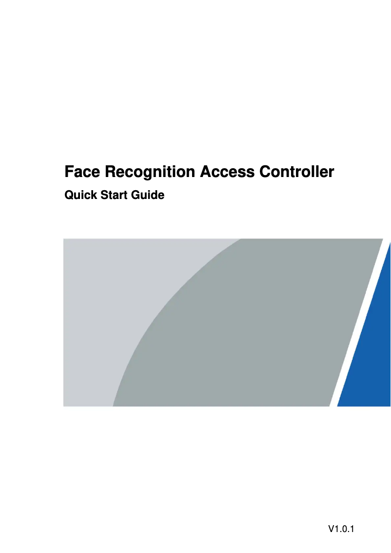 Página 1 del manual Guía de inicio rápido Dahua Technology ASI7213YO-V3-T0